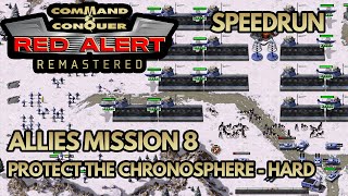 Red Alert Remastered - Allies Mission 8 - Protect the Chronosphere [Hard]