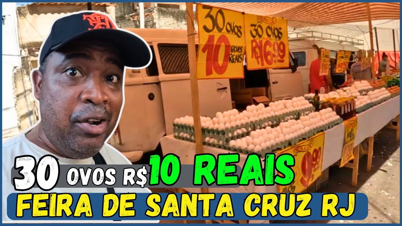 ESSA FEIRA EM SANTA CRUZ TÁ BARATA DEMAIS! FEIRA DO ROLO