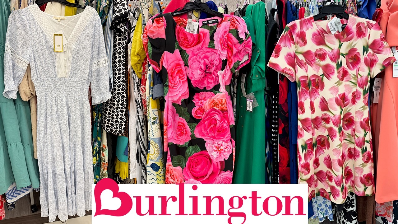 BURLINGTON NEW SPRING DRESSES  KARL LAGERFELD, CALVIN KLEIN & TOMMY  HILFIGER BEST DEALS!