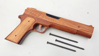 Slingshot nail gun