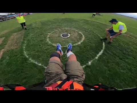 Paragliding Precision Landing 1cm. European Championship Transylvania - Sibiu - Romania 2022