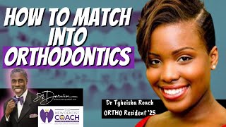 How to MATCH into ORTHODONTICS | Dental Residency HQ ™️