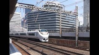 E231系、E233系にさえぎられるE657系651系リバイバルカラー@有楽町駅