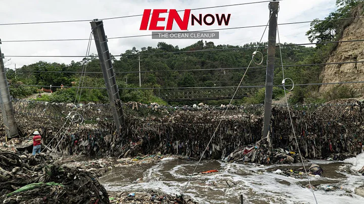 Trashfence Catches a Garbage Tsunami Heading Downriver