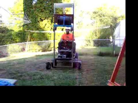 diy Homemade forklift - YouTube