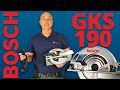 Bosch GKS 190 Circular Saw | Toolstop Demo