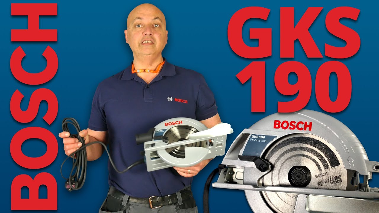 Bosch GKS 190 Circular Saw | Toolstop Demo - YouTube