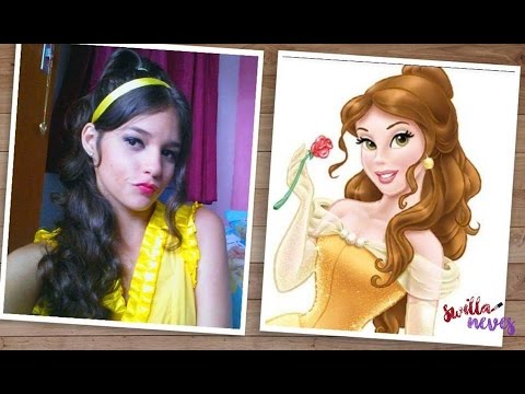 Maquiagem e penteado inspirados na Princesa Bela *Bela e a Fera* | Make  Tube | Beijos - thptnganamst.edu.vn