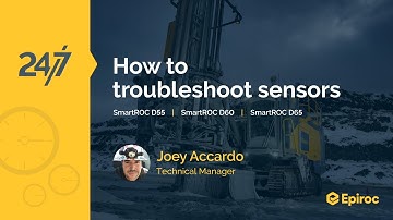 How to troubleshoot sensors | SmartROC D65 | SmartROC D60 | SmartROC D55