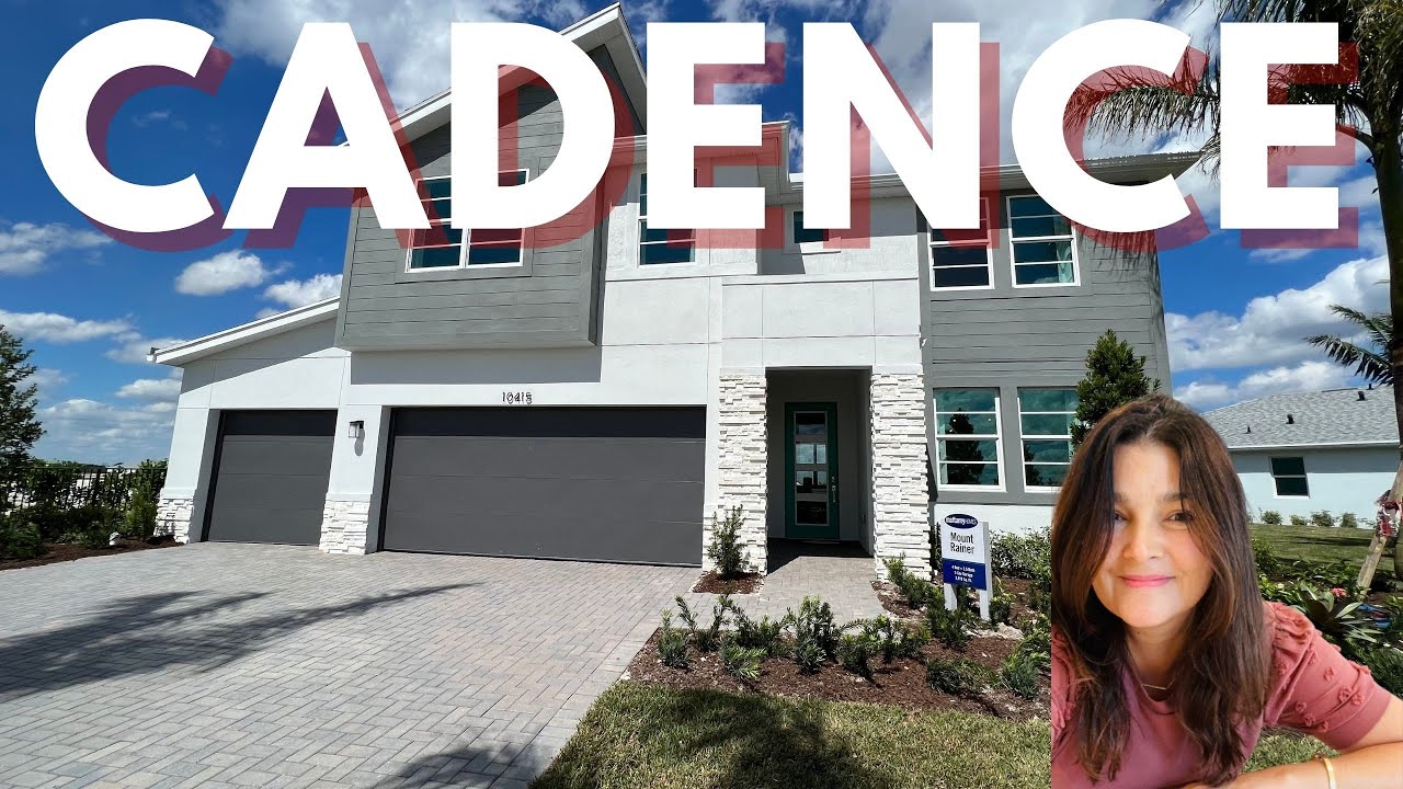 Cadence Drone Footage; quick move deals in Port Saint Lucie, Florida new home tours