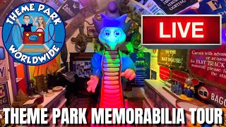 LIVE - Theme Park Memorabilia Tour & Bookworm Update!