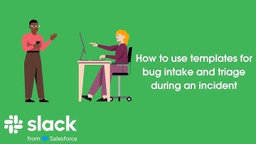 Templates for bug intake and triage