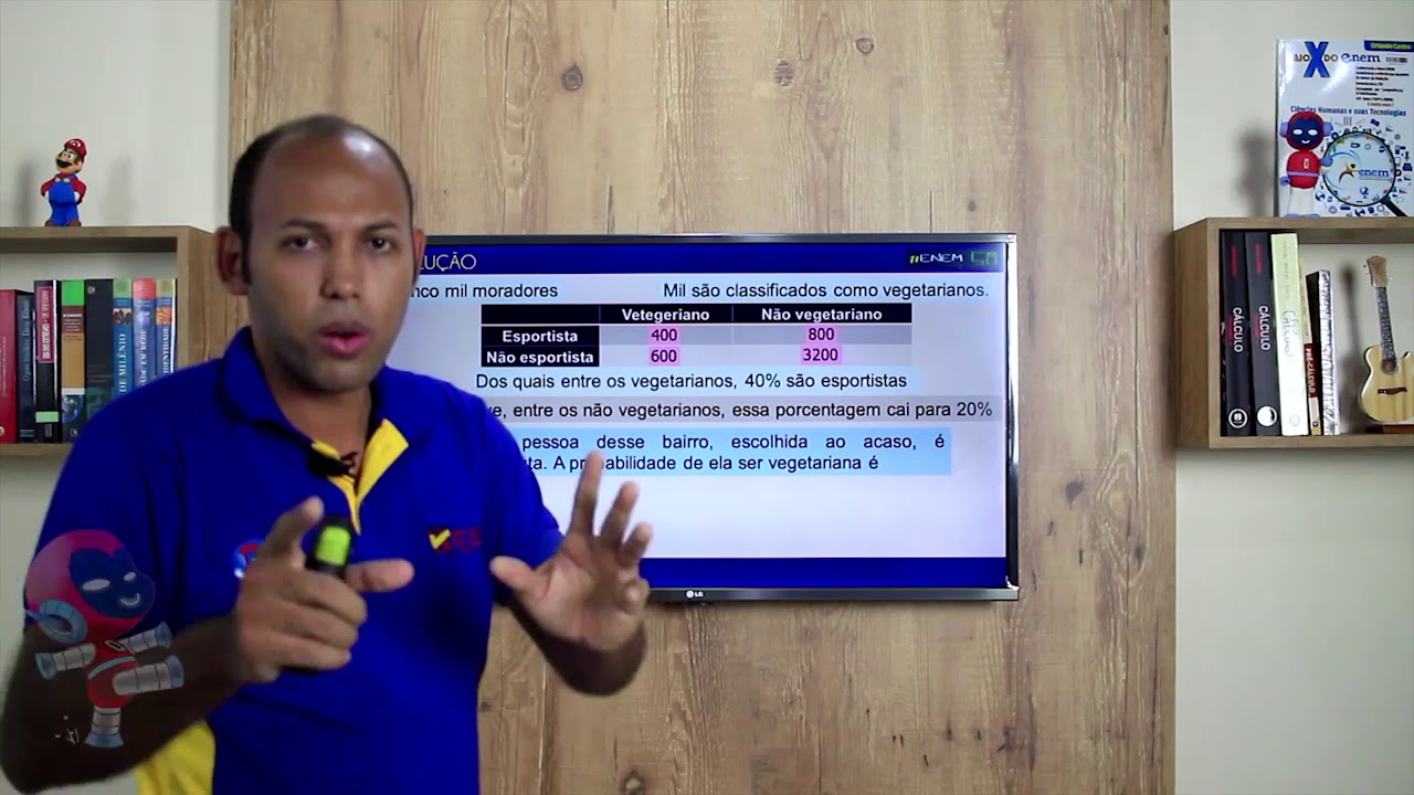 PROBABILIDADE CONDICIONADA Um bairro residencial tem cinco mil moradores... YouTube PROBABILIDADE CONDICIONADA Um bairro residencial tem cinco mil moradores... YouTube