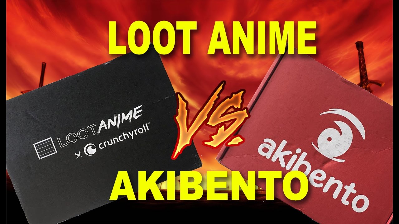 LOOT ANIME (CRATE) VS AKIBENTO BOX OPENING!!