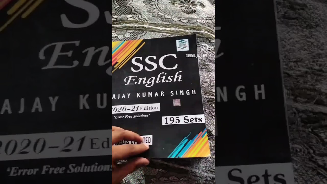 SSC English Best Book | Theory | Concept | Prevous Year Soved Paper 197 Sets : MB Publication 2022