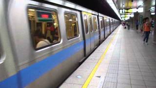 台北捷運小南門線C371型離站(中正紀念堂)