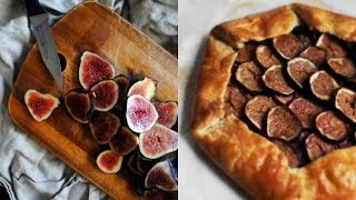 Fig Galette- Easy Fig And Honey Galette Recipe.