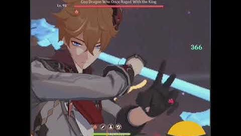 GENSHIN IMPACT ft. Childe 681k Burst Damage Showcase