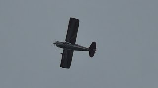 American Champion 8KCAB (N179PC) departing from Brookhaven Calabro Airport over my house