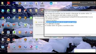 como descargar  counter strike 1.6 muy sencillo