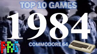 BEST Commodore 64 Games Of 1984 | TOP 10 C64 Games From The '80s