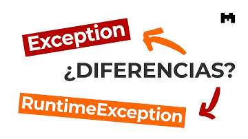 ¿Qué diferencias hay entre Exception y RuntimeException?