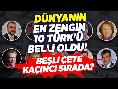 Dünyanın En Zengin 10 Türk'ü Belli Oldu! Beşli Çete Kaçıncı Sırada? | Seçil Özer ile KRT Ana Haber