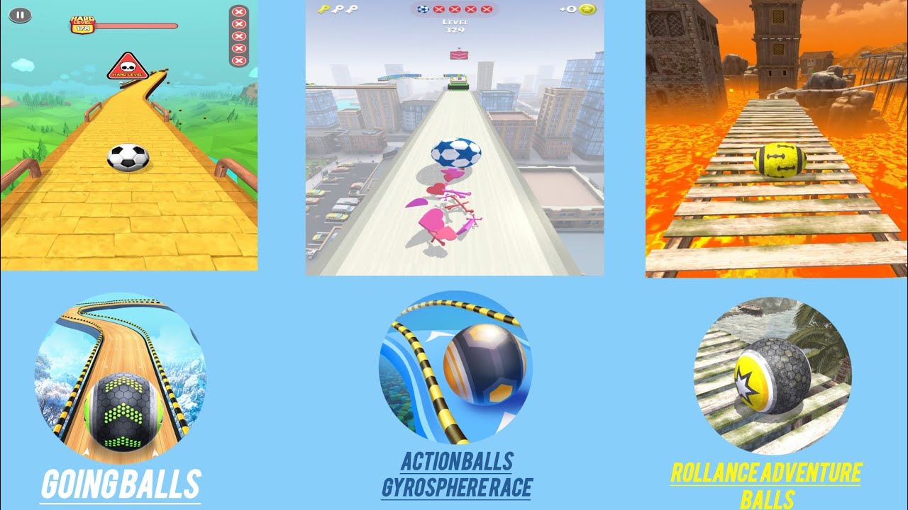 GOING BALLS,Fast Ball Jump,Rolling ball Sky Adventure,walkthrough Level Complete Gameplay Video #8