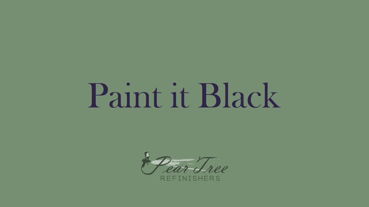 Paint it Black