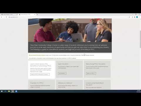 PPCC Admissions Application Tutorial