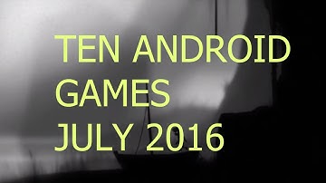 Ten Android Games To Play With Your PS4 Controller July 2016