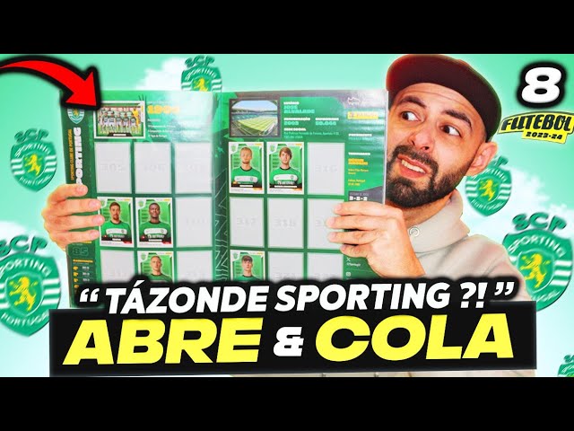 CROMOS do SPORTING: PROCURAM-SE !!! 🚨 ABRE e COLA! FUTEBOL 2023/24