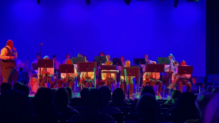 Matanzas High School Jazz Band Spring Concert 5/12/22-I wanna Be Like You