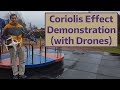 Coriolis Effect Demonstration (with Drones)