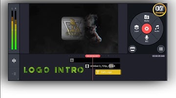 #Kinemasterintro Dark Smoke Logo Animation Intro Reveal In Kinemaster New Editing Trick | 07 Creator