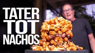 SERIOUSLY EPIC TRASH CAN TATER TOT NACHOS (AKA TOTCHOS!) | SAM THE COOKING GUY