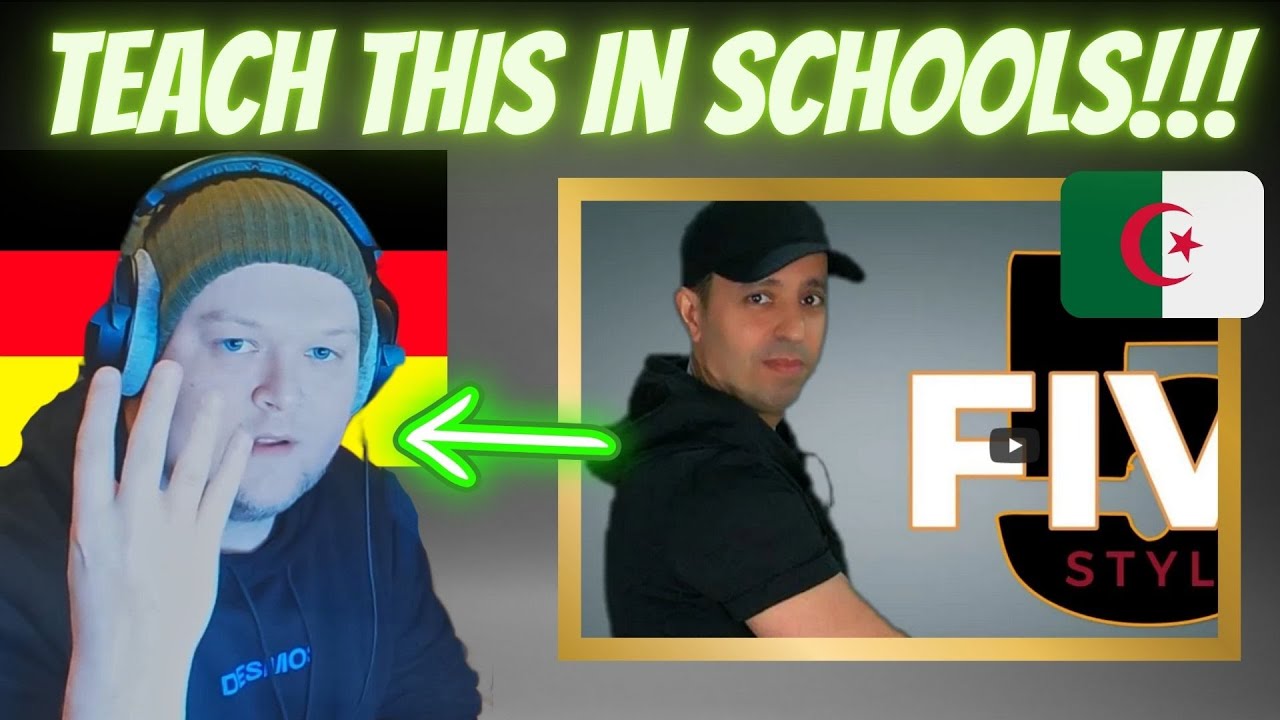 🇩🇿 Lotfi DK - Five Style | Foreigner Reaction
