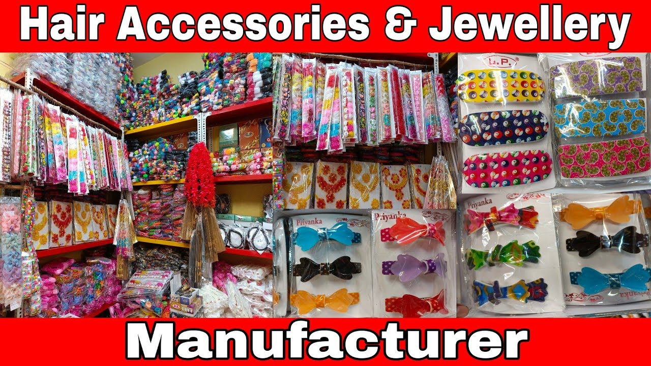 Hair Accessories Wholesaler Jewellery wholesale Kolkata Barabazar