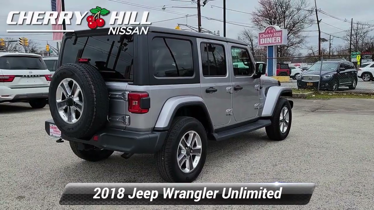 Used 2018 Jeep Wrangler Unlimited Sahara, Cherry Hill, NJ P143 - YouTube