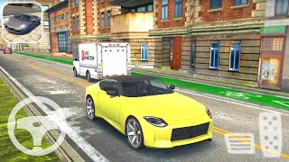 Extreme Car Driving Simulator 2021 - Unlock 100 KM Distance Nissan Z Sports Car - Android GamePlay screenshot 4