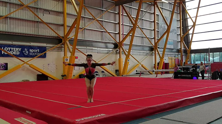 Shannon Archer floor routine