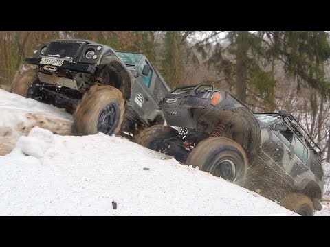 Видео: ЦАРЬ ГОРЫ поспорили внедорожники Jeep, Nissan Patrol и Land Rover на OFF ROAD