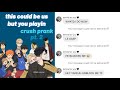 “this could be us but you playing” crush challenge (2/2) + underrated ships | haikyuu texts