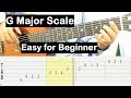 G Major Scale Guitar Lesson G Major Scale Tab Tutorial for Beginner Guitar Lessons for Beginners