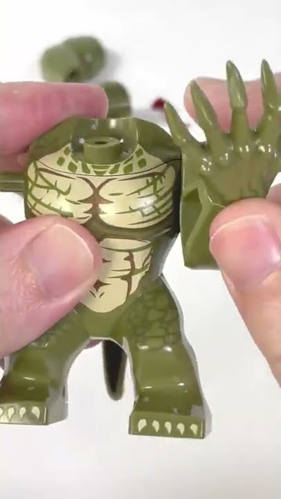 LEGO Spider-Man No Way Home Lizard Big Figure | Unofficial Lego Minifigures #Shorts
