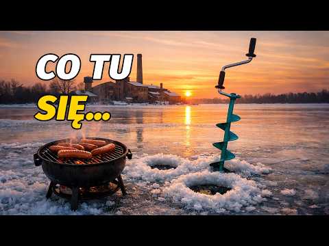BBQ IN THE MIDDLE OF A FROZEN LAKE?!
