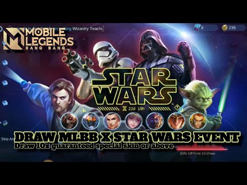 Mobile Legends X Starwars event draw. (July 2022)