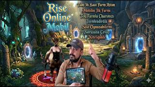TEK FARMDA CHARI DİZDİK! 36 SAAT SOLO BP FARM! Rise Online World Mobil #riseonline #riseonlineworld