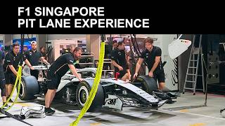 F1 Singapore 2026 | Pit Lane Experience at Marina Bay Street Circuit