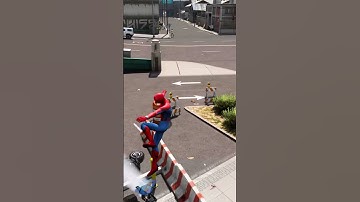 GTA 5 Crazy Ragdolls #shorts #shortsvideo #gta5 #gta5ragdolls #justbato